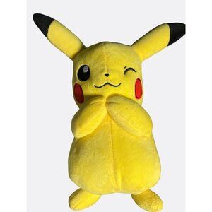 Pokemon Pikachu 2022 Plush Toy Soft Stuffed Animal Collectible Yellow 10"